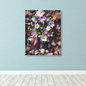 Wildblumen Leinwanddruck (Insitu (Holzboden))
