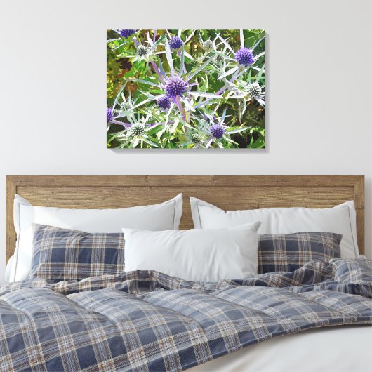 WILDBLUMEN LEINWANDDRUCK (Insitu (Schlafzimmer))