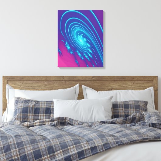 WILDBLUMEN LEINWANDDRUCK (Insitu (Schlafzimmer))