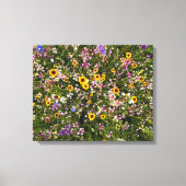 Wildblumen Leinwanddruck (Vorderseite)