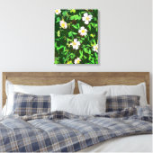 WILDBLUMEN LEINWANDDRUCK (Insitu (Schlafzimmer))