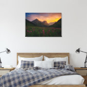 Wildblumen Leinwanddruck (Insitu (Schlafzimmer))