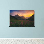 Wildblumen Leinwanddruck (Insitu (Holzboden))