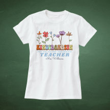 Wildblumen Liebe Kindergartenlehrer wachsen