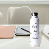 Wildblumen lila gelb 50 fabelhafte Geburtstage Trinkflasche