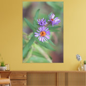 Wildblumen Lila Leinwanddruck (Insitu (Wohnzimmer))