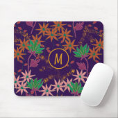 Wildblumen Lila Mousepad (Mit Mouse)
