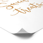 Wildblumen Lila SchmetterlingsSüßigkeiten Leckerei Poster (Ecke)