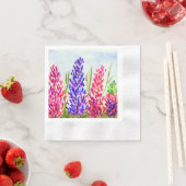 Wildblumen Lila Serviette (Beispiel)