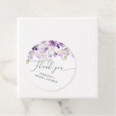 Wildblumen lilac lila Brautparty favorisieren Tag Geschenkanhänger (Beispiel)