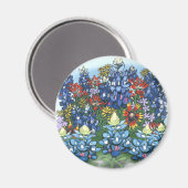 Wildblumen Magnet (Vorderseite/Rückseite)