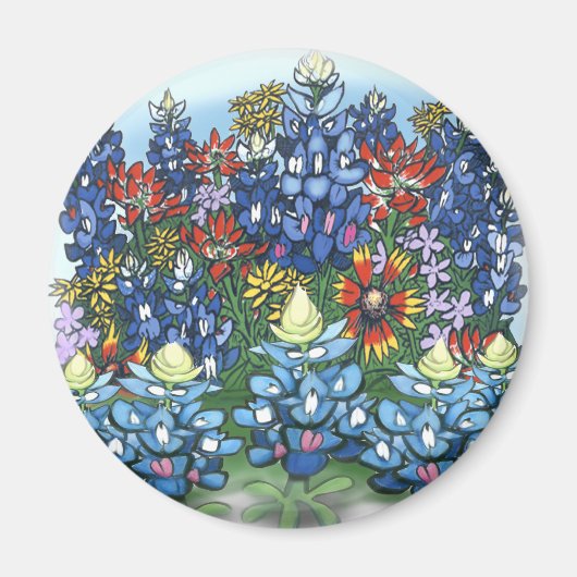 Wildblumen Magnet (Vorne)