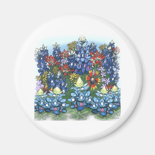Wildblumen Magnet (Vorne)