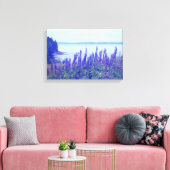 Wildblumen Maine Lupine-Blume Leinwanddruck (Insitu (Wohnzimmer))