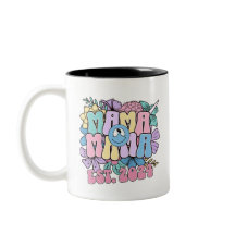 Wildblumen Mama Est 2024 Schwangerschaftsankündigu