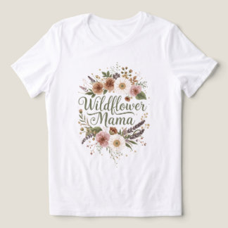 Wildblumen-Mama Florale Muttertagsgeschenk für Mam Tri-Blend Shirt