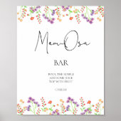 Wildblumen \ Mama-osa-Bar Poster (Vorne)