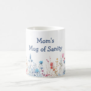 Wildblumen Mamas Tasse der Vernunft Muttertag