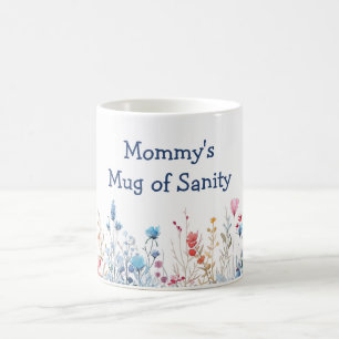Wildblumen Mamas Tasse der Vernunft Muttertag