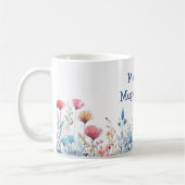 Wildblumen Mamas Tasse der Vernunft Muttertag (Links)