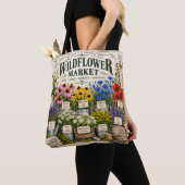 Wildblumen-Markt Blumen-Tasche Tasche (Von Nahem)