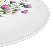 Wildblumen-Mason-Glas Schneidebrett (Ecke)