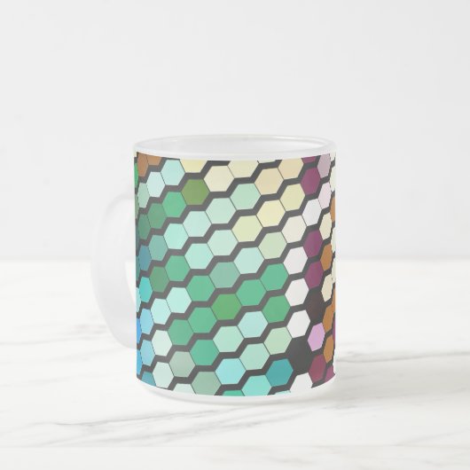 WILDBLUMEN MATTGLASTASSE (Vorderseite Links)