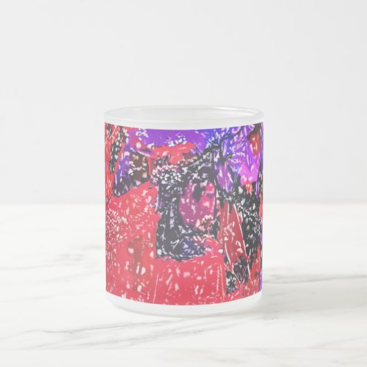 WILDBLUMEN MATTGLASTASSE (Mittel)