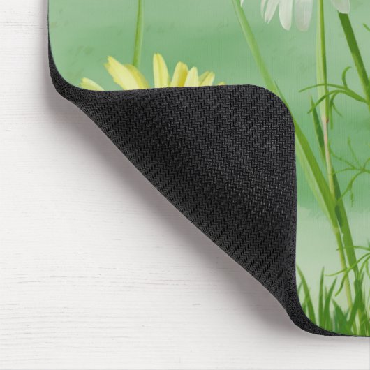 Wildblumen Maus-Pad Mousepad (Ecke)