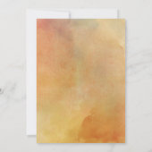 Wildblumen Meadow Elegante Summer Baby Shower Einladung (Rückseite)