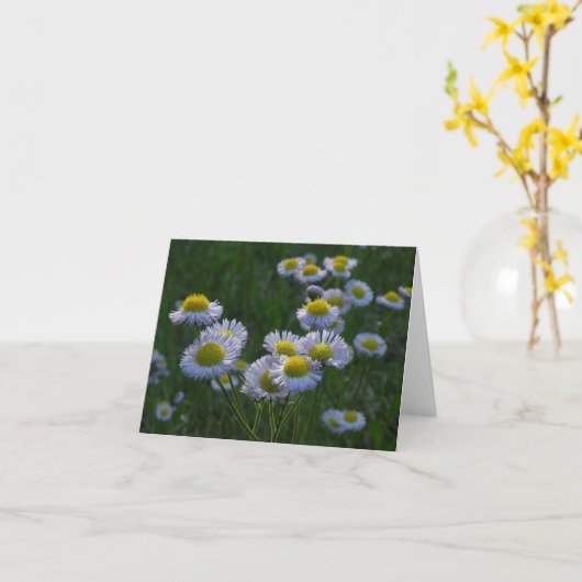 Wildblumen-Merkkarte Karte (Gelbe Blume)