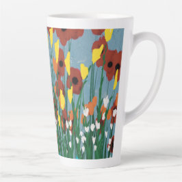 Wildblumen Milchtasse