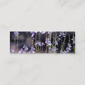 Wildblumen Mini Visitenkarte (Rückseite)