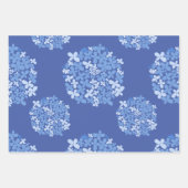 Wildblumen mit Blumenmuster. Nahtloses Pattern Geschenkpapier Set (Vorderseite 3)