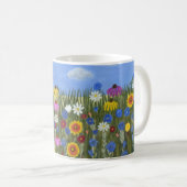 Wildblumen mit Daisies Classic Kaffeetasse (VorderseiteRechts)