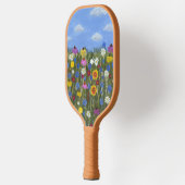 Wildblumen mit Daisis Pickleball Schläger (Links)