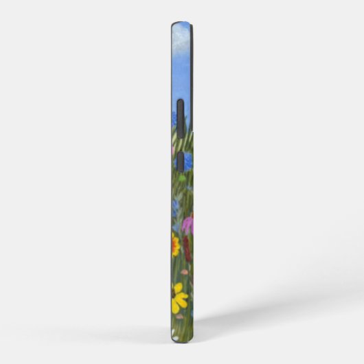 Wildblumen mit Daisis Samsung Galaxy Hülle (Rechte Seite)