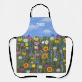 Wildblumen mit Daisis Schürze (Vorderseite)