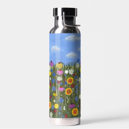 Wildblumen mit Daisis Trinkflasche (Links)
