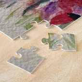 Wildblumen mit Pappchen Puzzle (Seite)