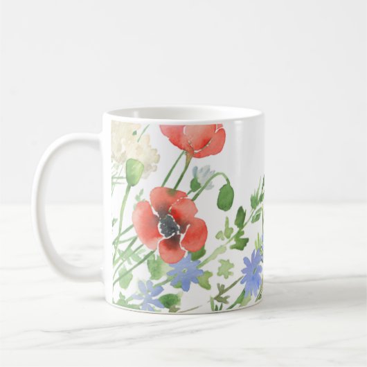 Wildblumen-Mix & Match Kaffeetasse (Links)