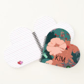 Wildblumen Monogramme Blumenzauber Geburtstagsgesc Notizblock (Innenseite)