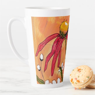 Wildblumen Morgen Milchtasse