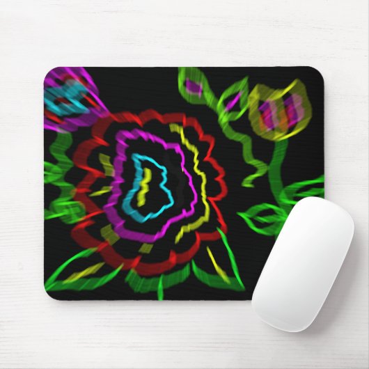 Wildblumen Mousepad (Mit Mouse)