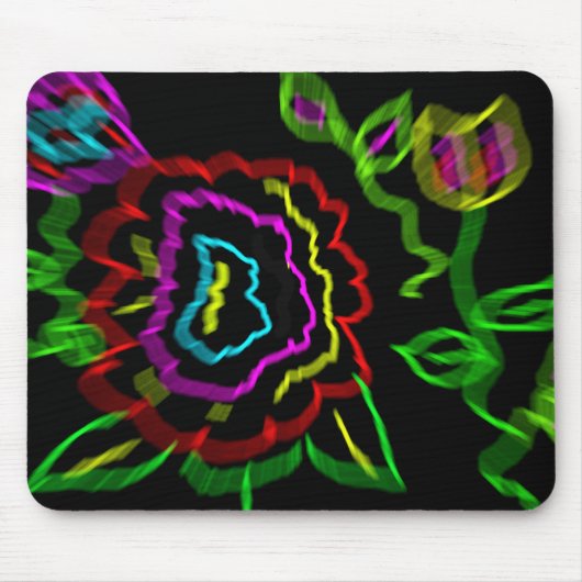 Wildblumen Mousepad (Vorne)