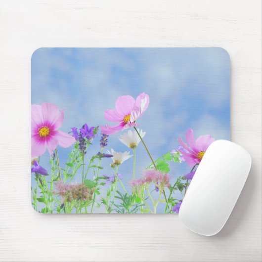 Wildblumen Mousepad (Mit Mouse)