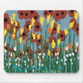 Wildblumen Mousepad (Vorne)