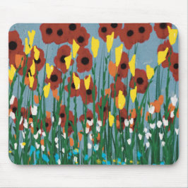 Wildblumen Mousepad