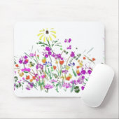 Wildblumen Mousepad (Mit Mouse)