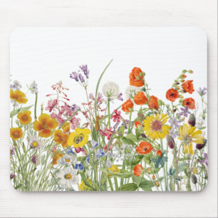 Wildblumen Mousepad